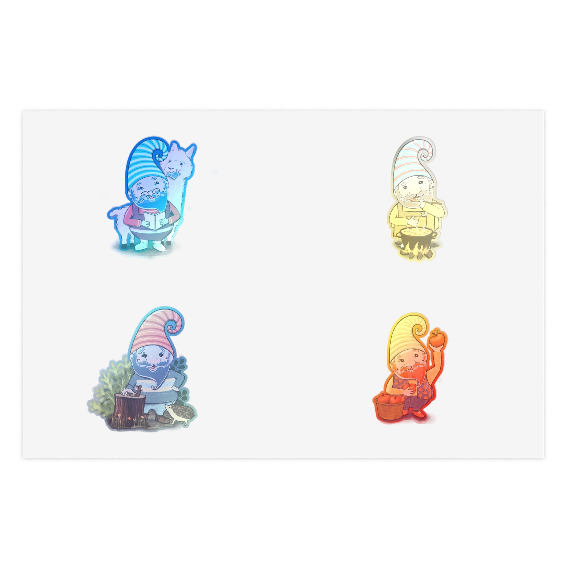 Fall 2024 list - Gnomes - Sticker Sheets