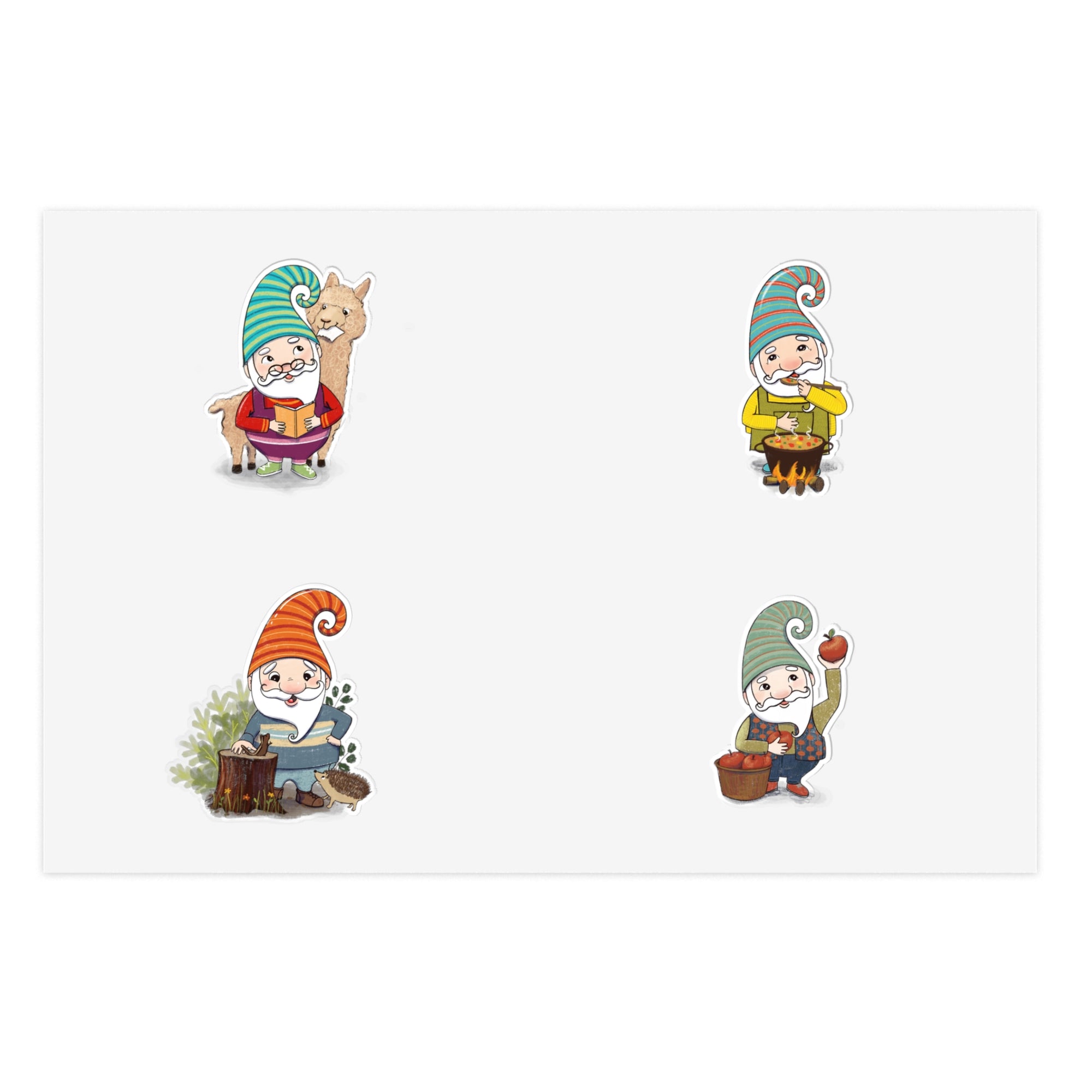 Fall 2024 list - Gnomes - Sticker Sheets