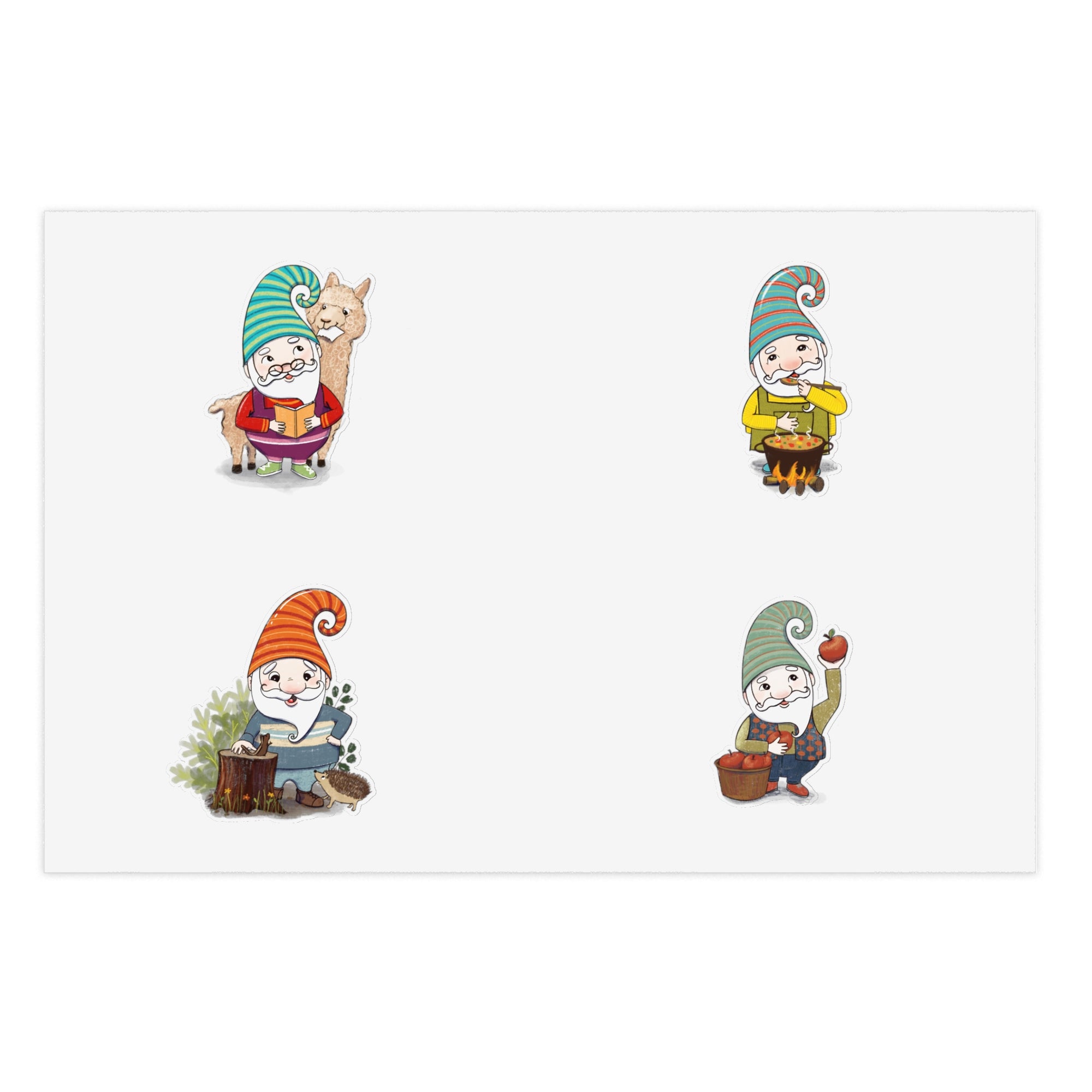 Fall 2024 list - Gnomes - Sticker Sheets