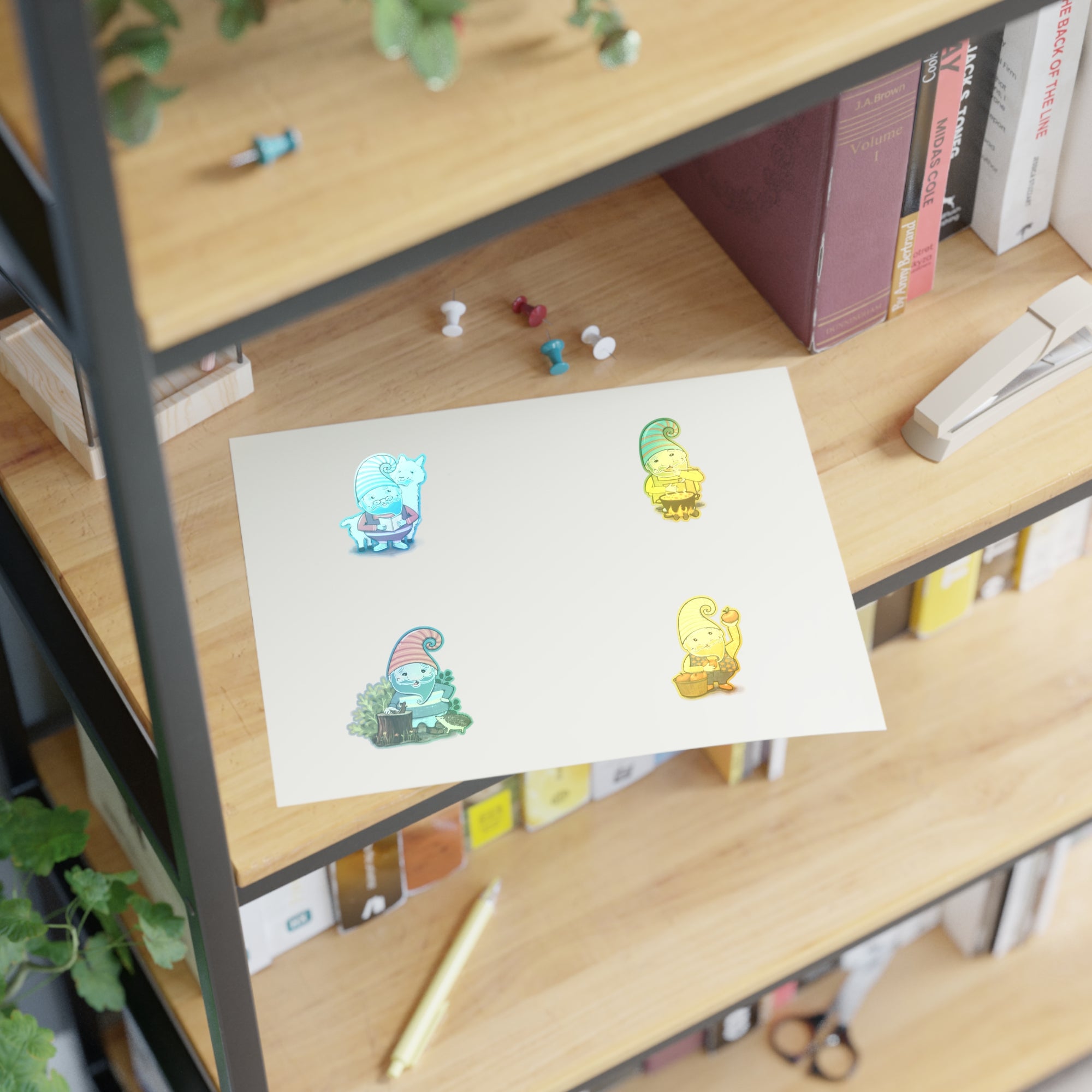 Fall 2024 list - Gnomes - Sticker Sheets
