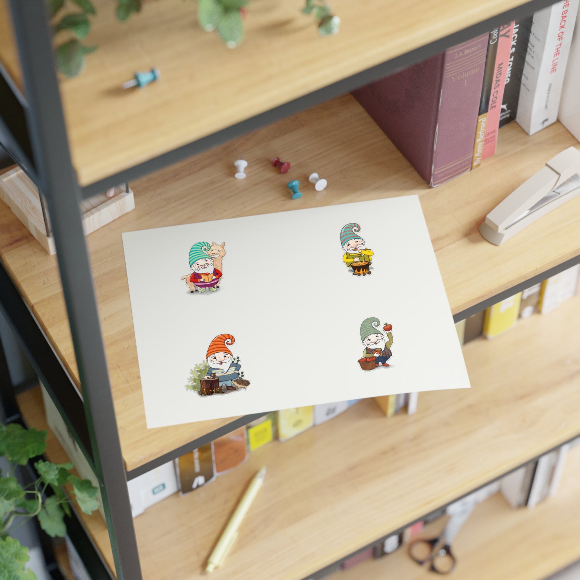Fall 2024 list - Gnomes - Sticker Sheets