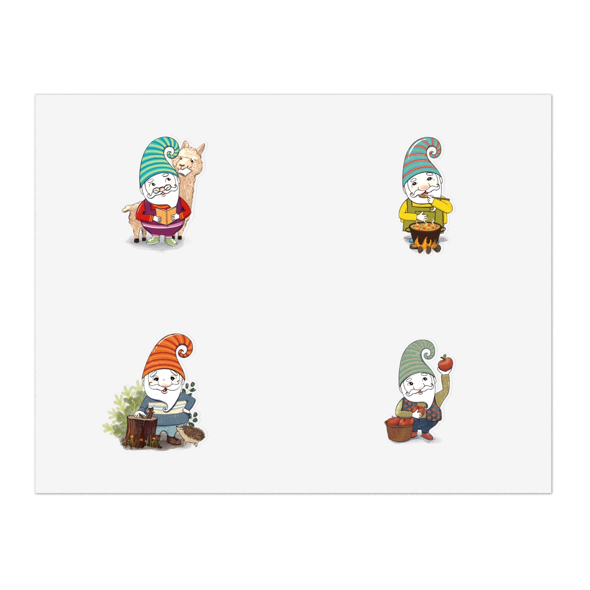 Fall 2024 list - Gnomes - Sticker Sheets