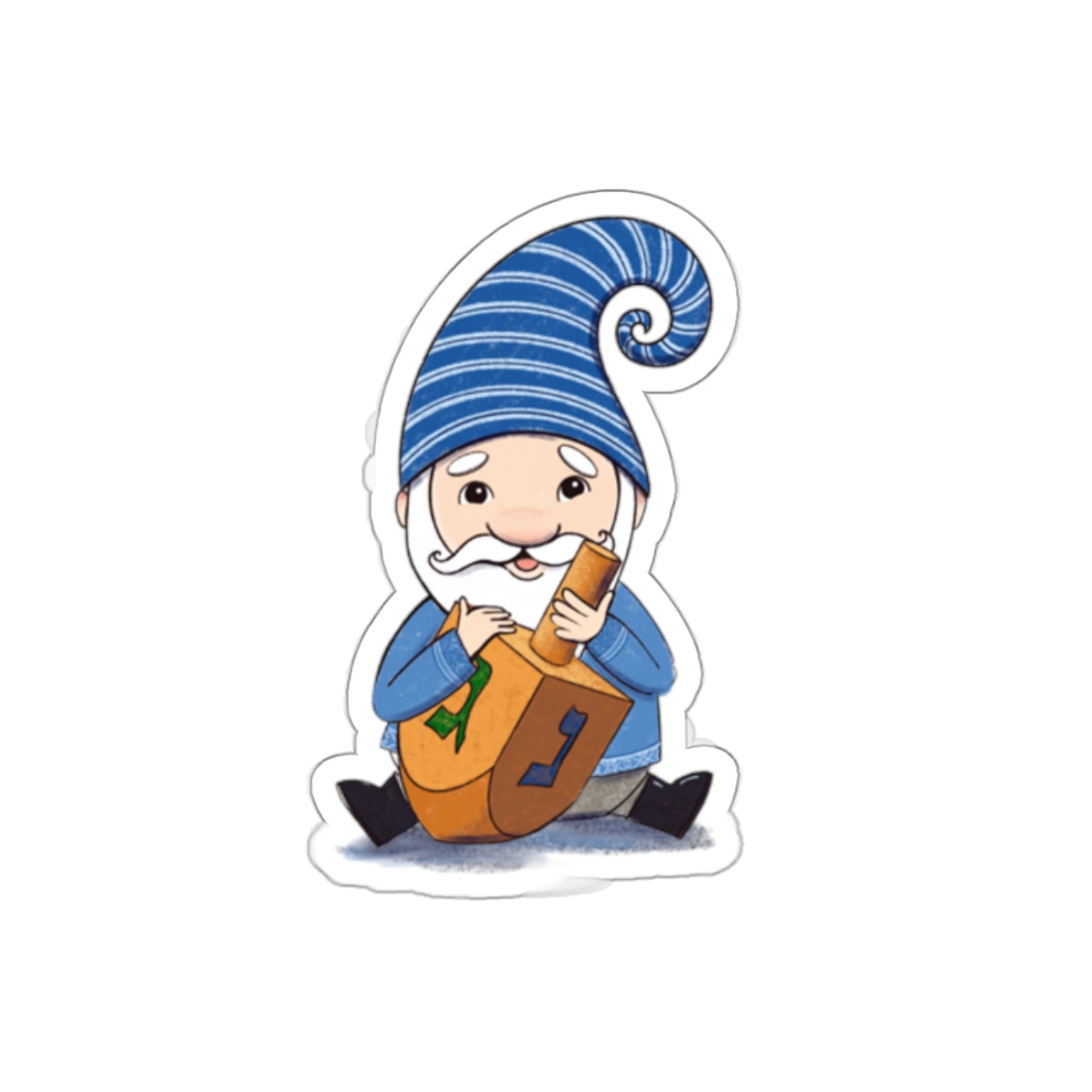 Hanukkah Gnome - Kiss-Cut Stickers