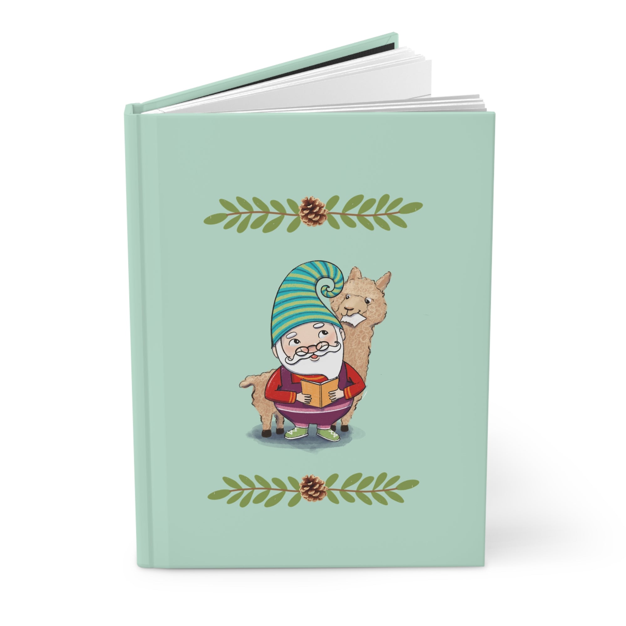 Alpaca Gnome - Hardcover Journal - Matte