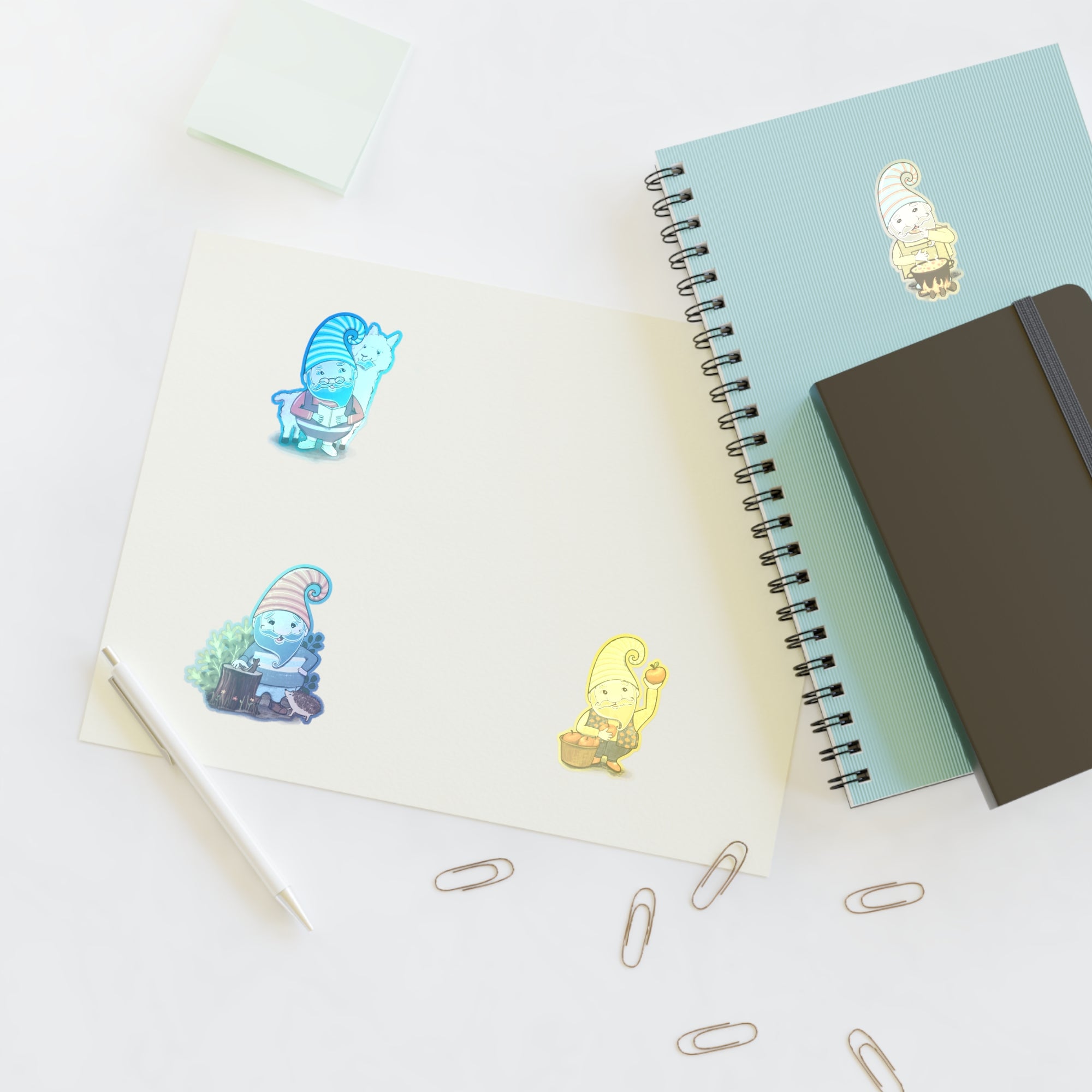 Fall 2024 List - Book Gnomes - Sticker Sheets