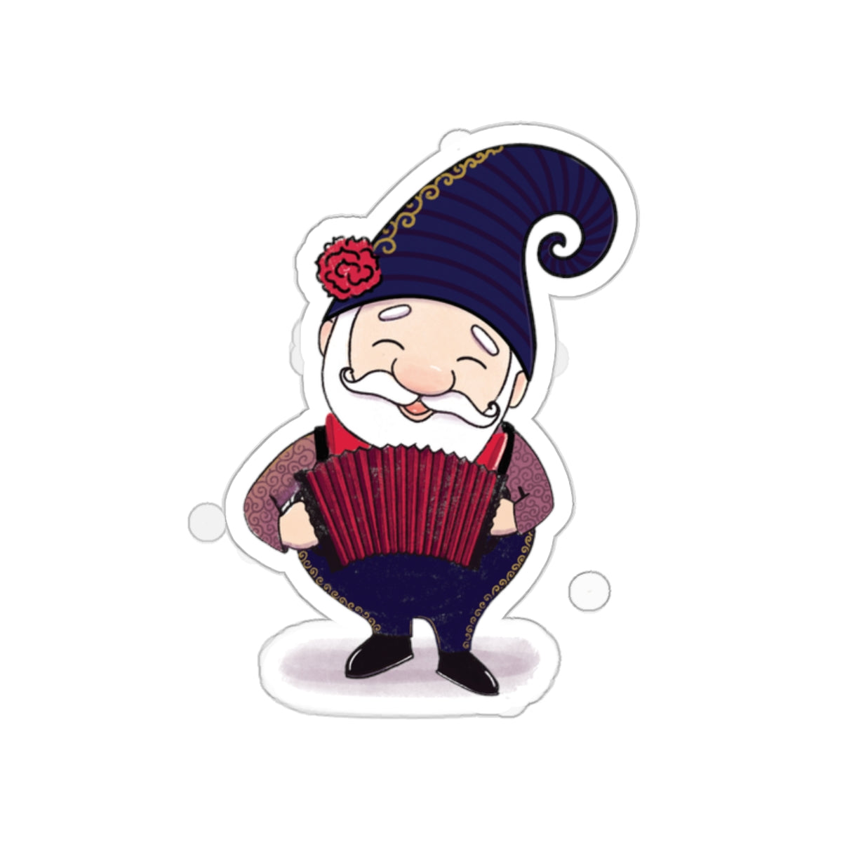 Tango Red Riding Hood - Gnome - Kiss-Cut Stickers