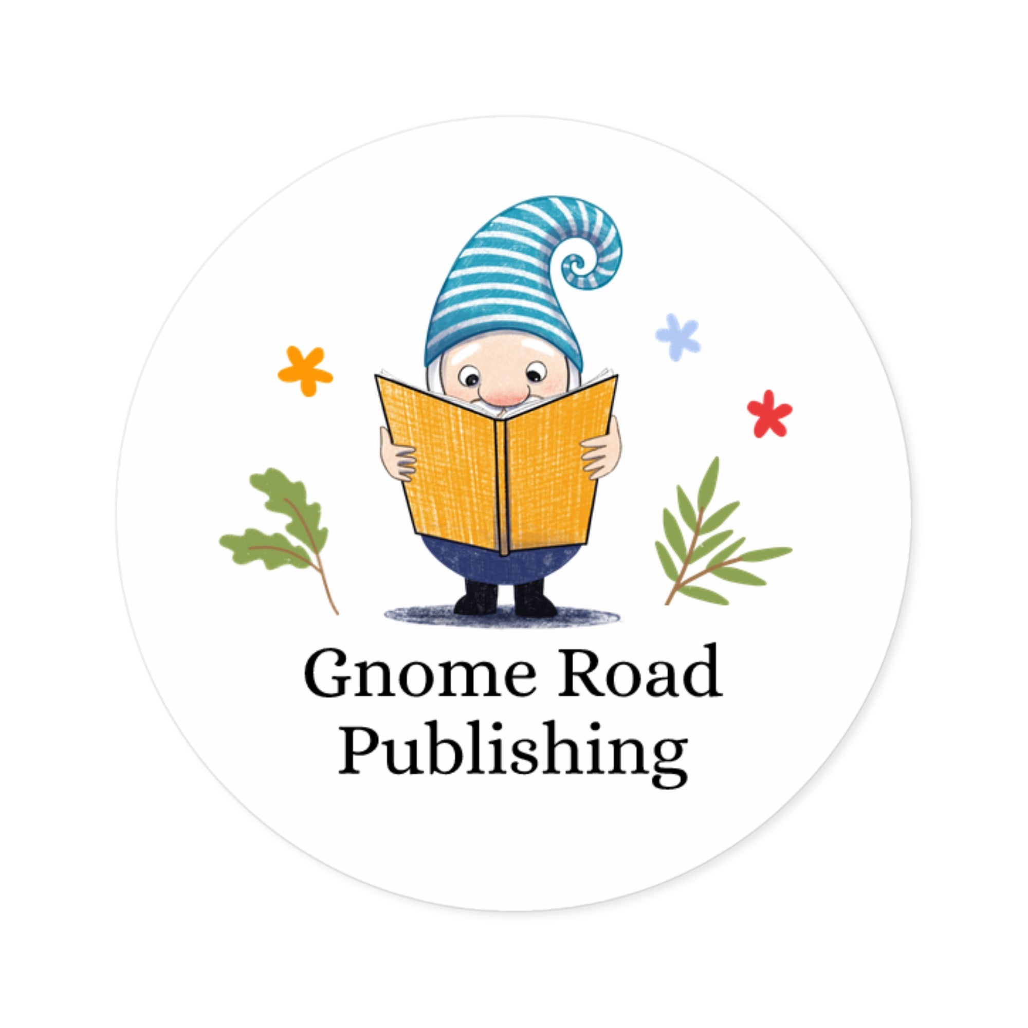 Timbers - Gnome Road Publishing - Round Stickers, Indoor\Outdoor