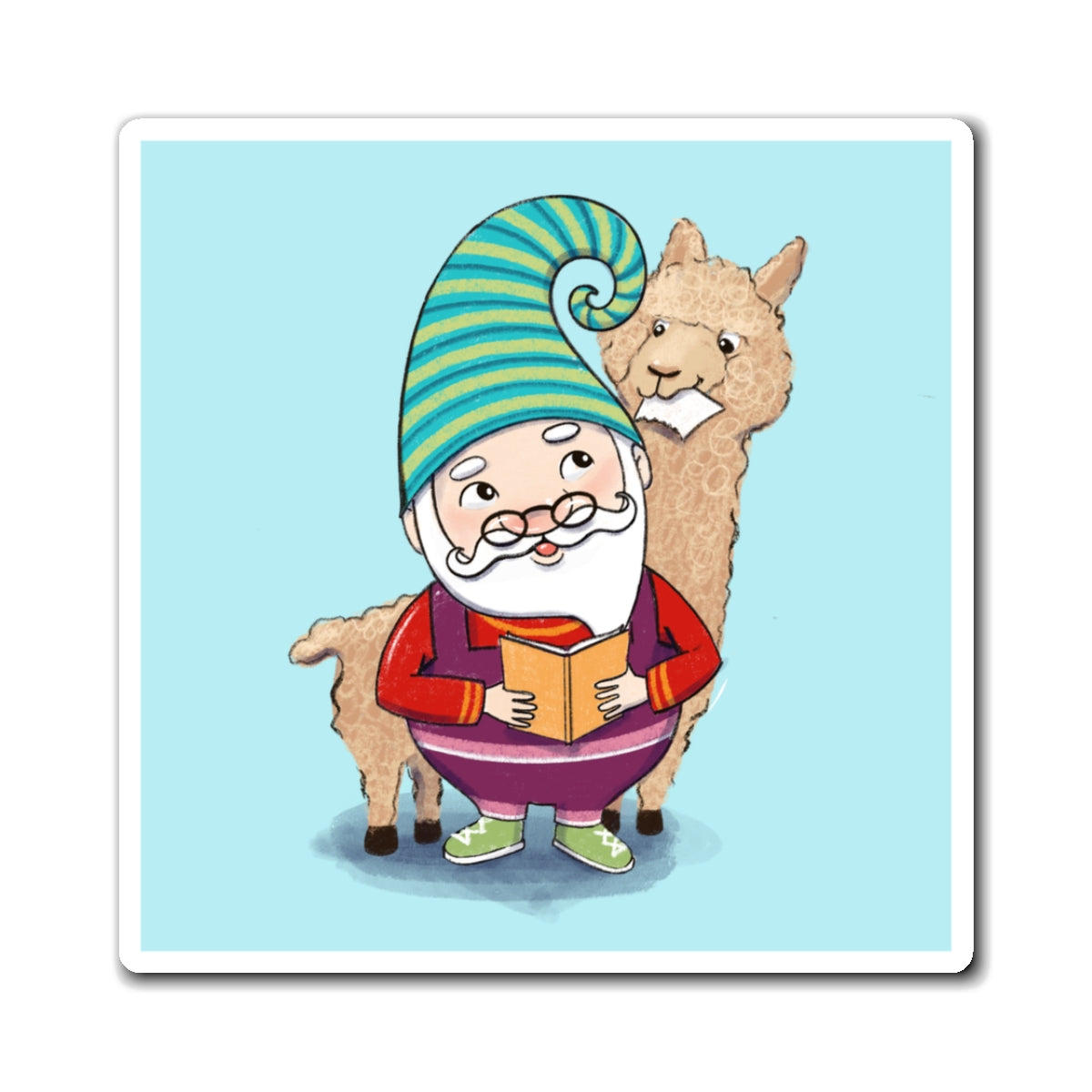 Alpaca Gnome - Magnet