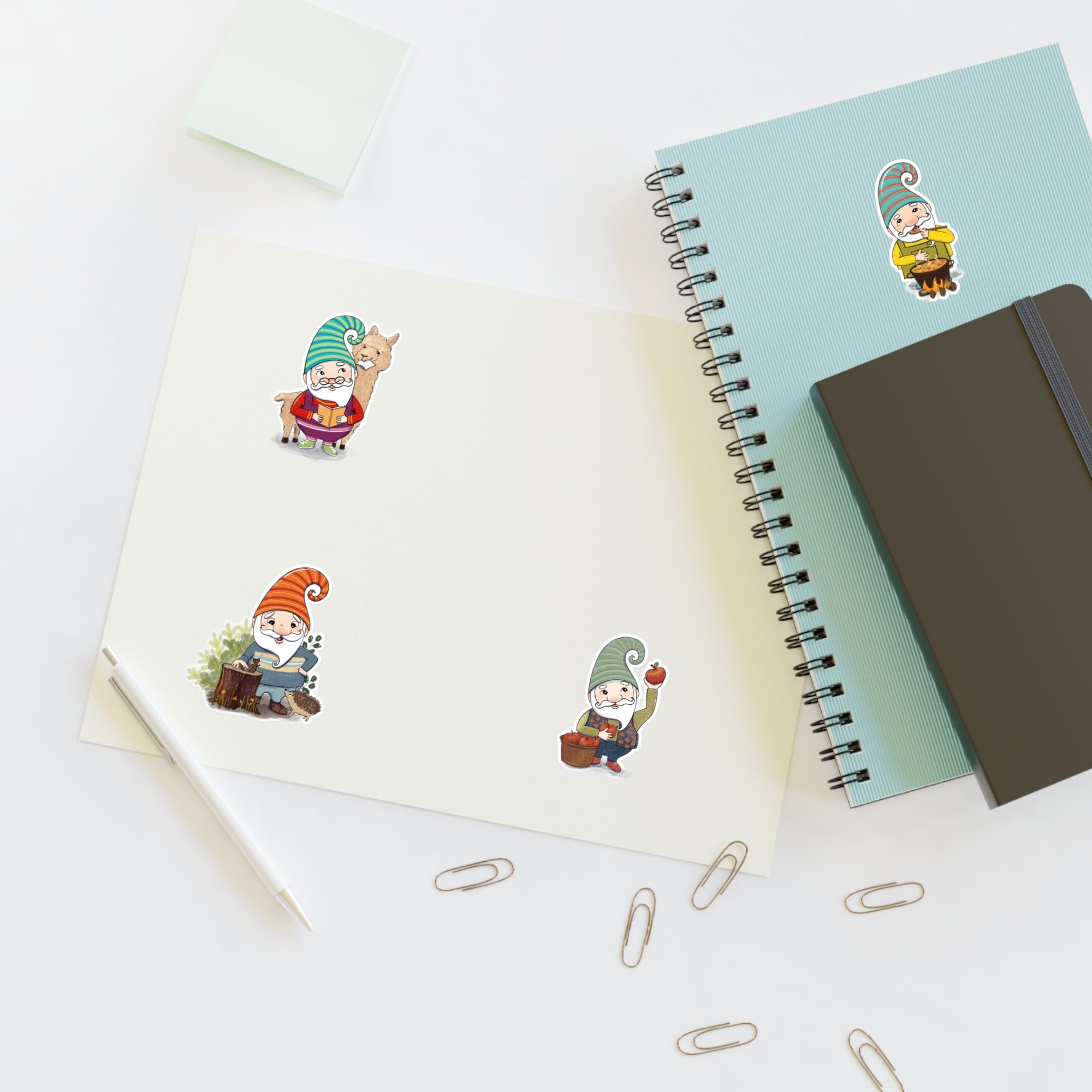 Fall 2024 List - Book Gnomes - Sticker Sheets