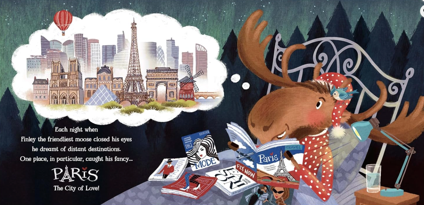 Finley: A Moose in Chartreuse
