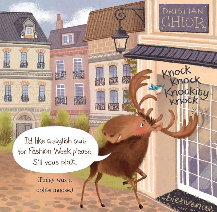 Finley: A Moose in Chartreuse