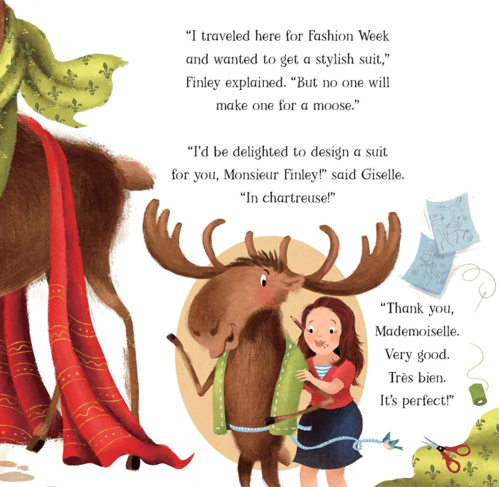 Finley: A Moose in Chartreuse