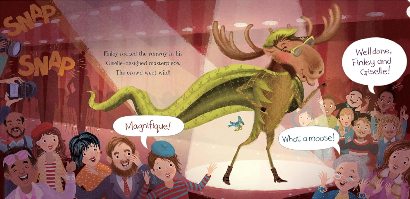 Finley: A Moose in Chartreuse